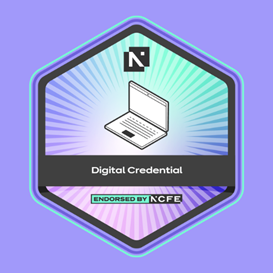 A digital badge